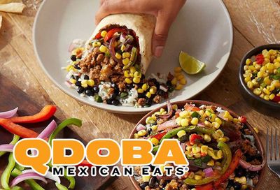 Get Free Delivery on $20+ Orders at QDOBA Mexican Eats Every Friday, Saturday and Sunday Through to February 7