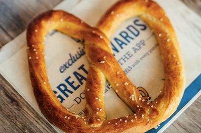 You'll Receive a Free Auntie Anne's Pretzel When You Join Pretzel Perks and Spend $1 or More