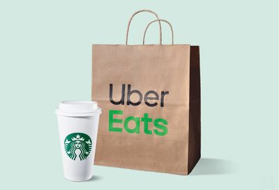 Enjoy a $0 Delivery Fee on Your First $15+ Uber Eats Order at Starbucks