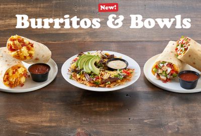 IHOP Introduces their New Savory Burritos & Bowls Menu Starting at $5.99 For a Limited Time