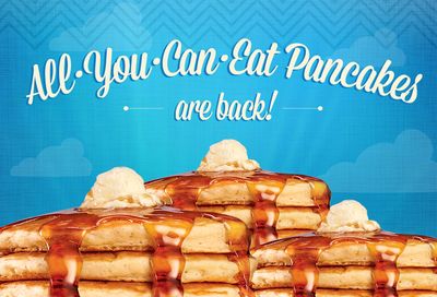 Popular All You Can Eat Pancakes Promotion Returns for a Limited Time to IHOP