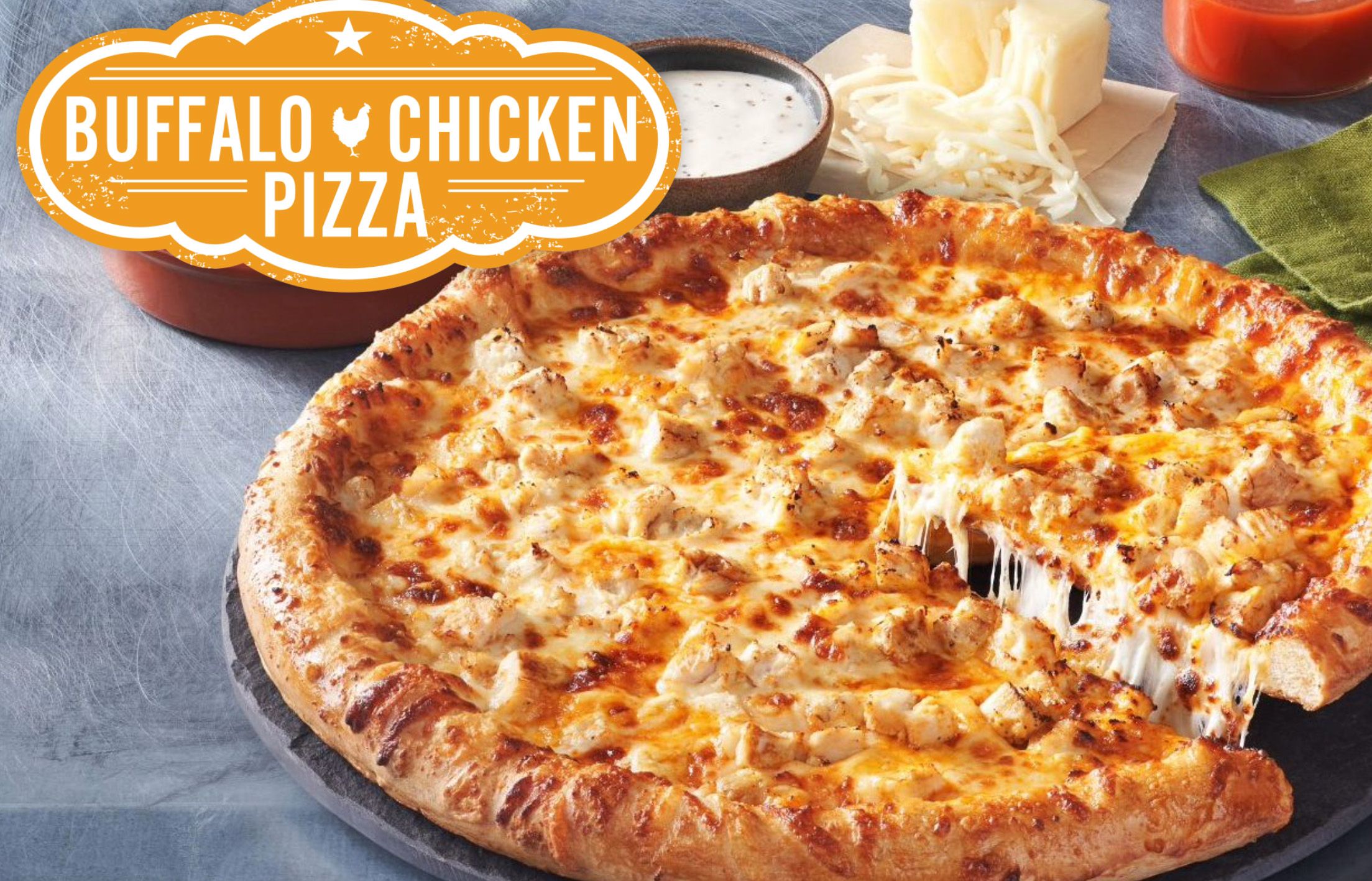 Popular Buffalo Chicken Pizza Returns to Hunt Brothers Pizza for a Limited Time Only Popular Buffalo Chicken Pizza Returns to Hunt Brothers Pizza for a Limited Time Only