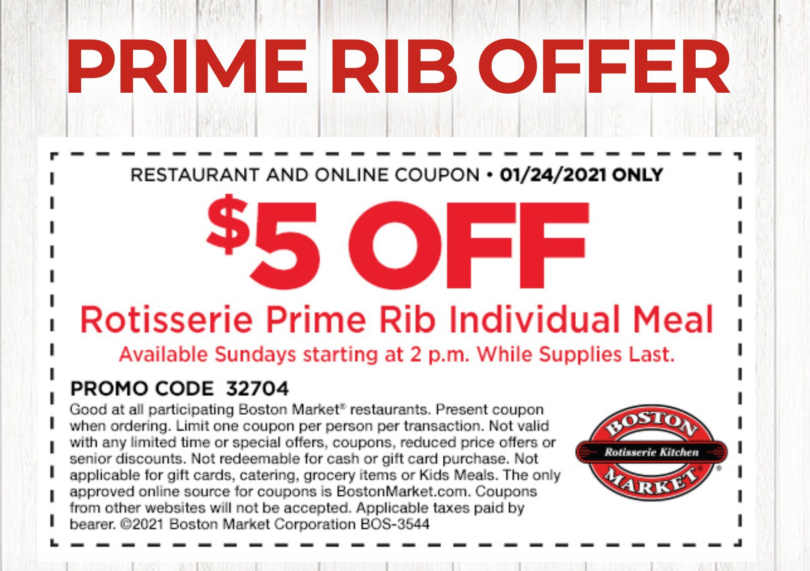 Rotisserie Rewards Members Check Your Inbox for a $5 Off Coupon Valid January 24 After 2 PM Rotisserie Rewards Members Check Your Inbox for a $5 Off Coupon Valid January 24 After 2 PM