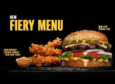 Carl's Jr. Brings the Heat with their New Fiery Menu: Burgers, Double Burgers, Chicken Tenders & More 