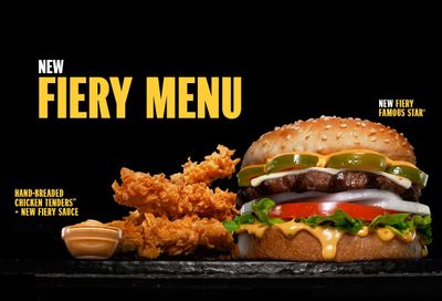 Carl's Jr. Brings the Heat with their New Fiery Menu: Burgers, Double Burgers, Chicken Tenders & More 