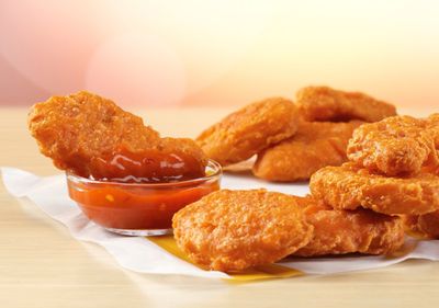 Receive a 6 Piece Order of Spicy McNuggets for Free with a $20+ McDonald's DoorDash Purchase from February 2 to 6