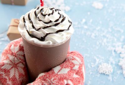 Buy a Hot Chocolate Frost Online or In-app and Get 3X the Pretzel Perks Points Through to January 31 at Auntie Anne's Pretzels
