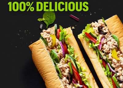 Save 15% Off a Tuna FootLong Sub In-app or Online at Subway with a New, Limited Time Only Pomo Code