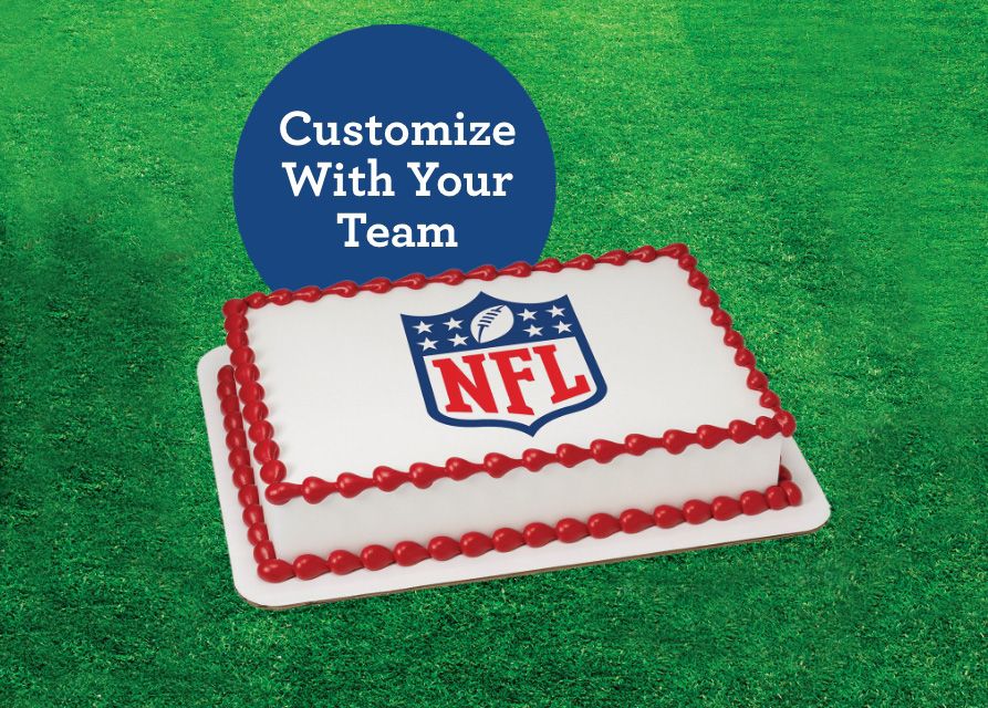 Football and Officially Licensed NFL Team Ice Cream Cakes are Now Available at Baskin-Robbins Football and Officially Licensed NFL Team Ice Cream Cakes are Now Available at Baskin-Robbins