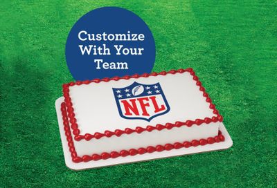 Football and Officially Licensed NFL Team Ice Cream Cakes are Now Available at Baskin-Robbins 