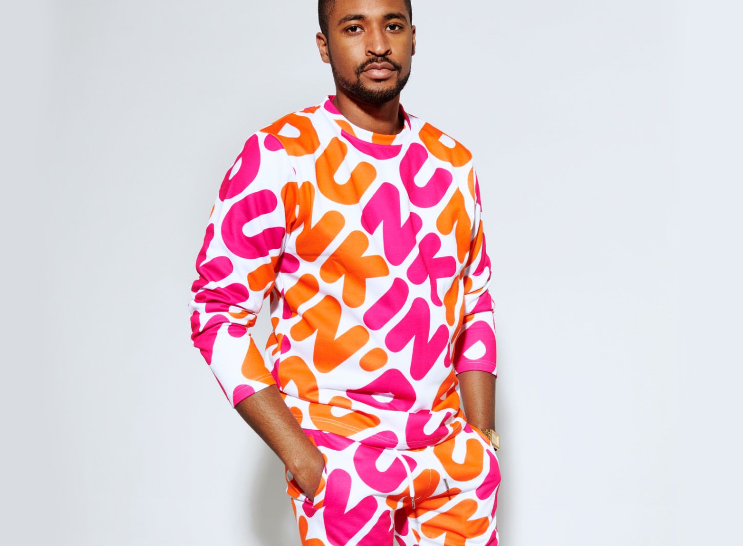 Popular Dunkin' Pattern Apparel is Back in Stock at the Dunkin' Donuts Online Shop 