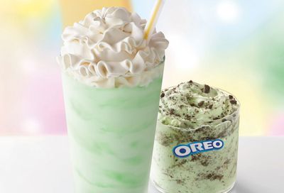 McDonald's Classic Shamrock Shake and Oreo Shamrock McFlurry are Set to Return February 15