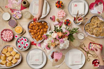 Heart-shaped Trays of Chick-fil-A Snacks and Treats are Now Being Served Up for Valentine's Day