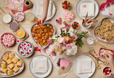 Heart-shaped Trays of Chick-fil-A Snacks and Treats are Now Being Served Up for Valentine's Day