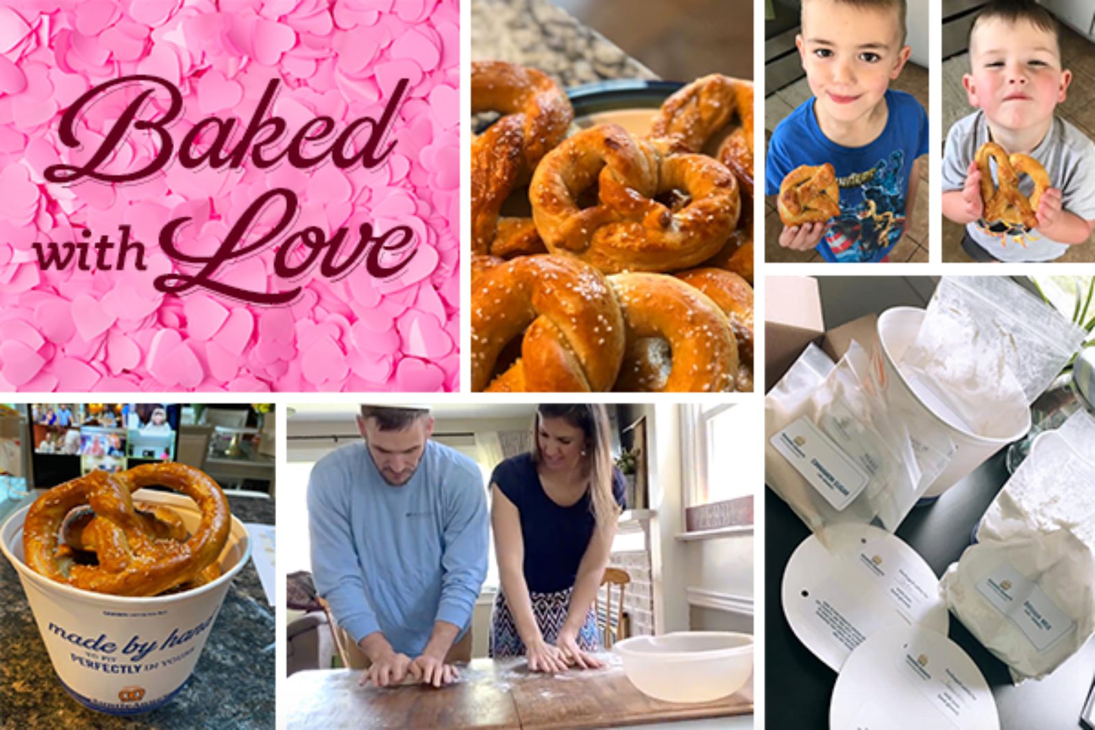Through to February 14, Buy 1 DIY Pretzel Kit Online and Get Another Half Off at Auntie Anne's Pretzels Through to February 14, Buy 1 DIY Pretzel Kit Online and Get Another Half Off at Auntie Anne's Pretzels