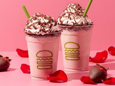 Shake Shack Debuts the New Berryz II Men Shake Available From Now to Valentine's Day with a Bonus Boyz II Men Performance