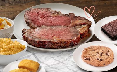 Boston Market Premiers the Valentine's Day Prime Rib Bundle for 2 Available In-Restaurant for $40