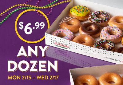 Krispy Kreme Rewards Members Check Your Inbox for a $6.99 Dozen Deal Valid Through to February 17