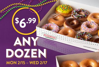 Krispy Kreme Rewards Members Check Your Inbox for a $6.99 Dozen Deal Valid Through to February 17