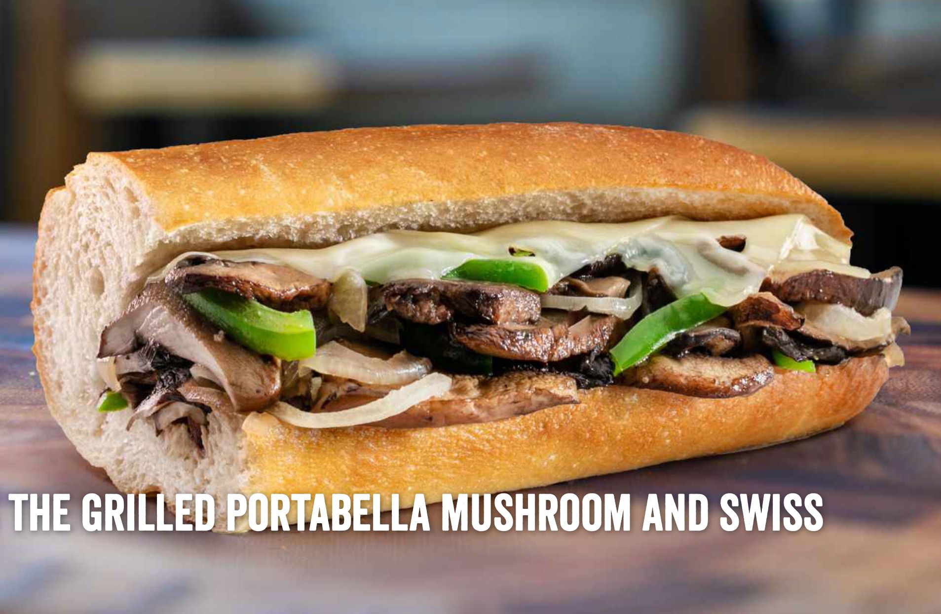 The New Grilled Portabella Mushroom & Swiss Sub is Introduced at Jersey