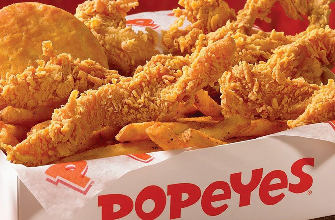 For a Limited Time Only Popeyes Chicken is Now Offering Free Delivery on $20+ Orders