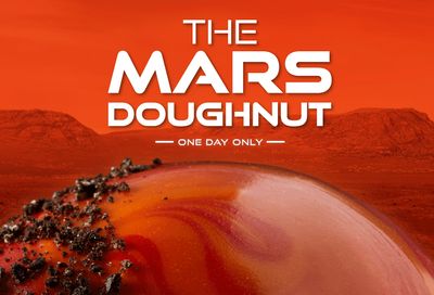 One Day Only: Krispy Kreme Launches the New Mars Doughnut on February 18
