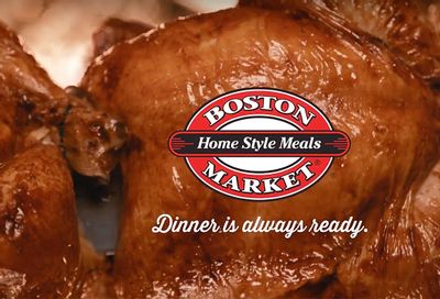 Boston Market Free Delivery with a $20 Meal Deal!