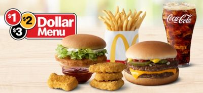 McDonald's $1 $2 $3 Menu Deals!