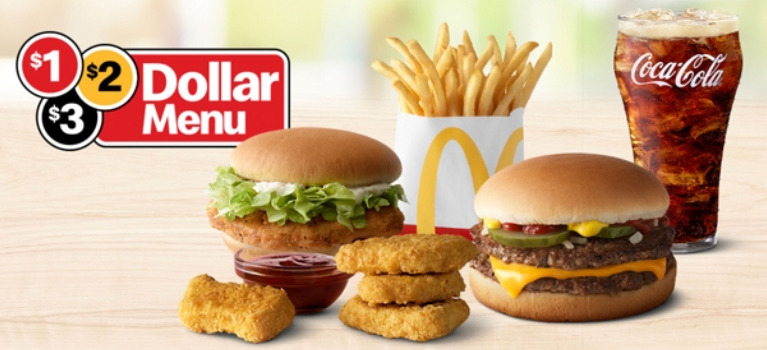 McDonald's $1 $2 $3 Menu Deals! McDonald's $1 $2 $3 Menu Deals!