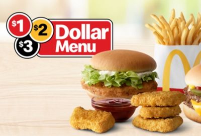 McDonald's $1 $2 $3 Menu Deals!