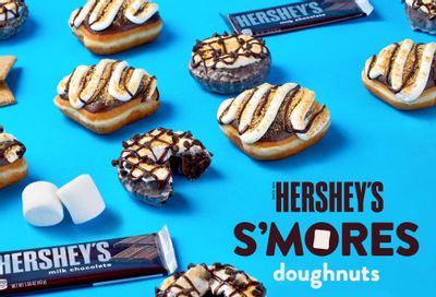Krispy Kreme Rolls Out 2 New Hershey’s S’mores Doughnuts