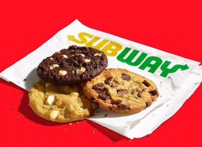 Buy a $15 Subway Gift Card Online and Get a Free Cookie Reward for a Limited Time