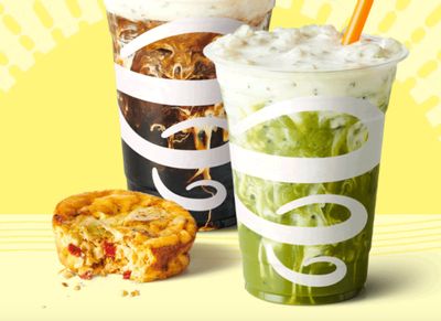 Get a Free Breakfast Item at Jamba When You Buy a Gotcha Matcha or Bold 'n Cold Brew Coffee Twice in a Week (In-app or Online Only)