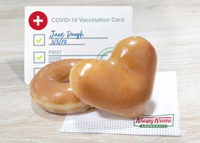 One Week Only: Get 2 Free Doughnuts at Krispy Kreme with Proof of Vaccination
