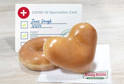 One Week Only: Get 2 Free Doughnuts at Krispy Kreme with Proof of Vaccination
