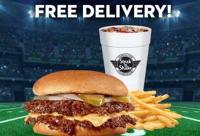 Two Days Only: Get Free Delivery with $10+ In-app or Online Orders this Weekend at Steak ’n Shake 