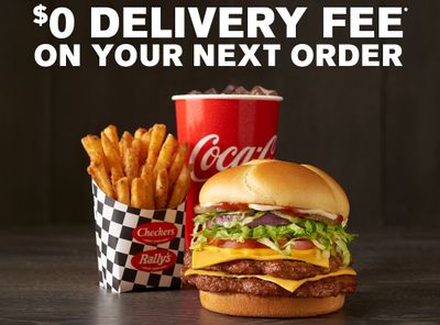 Get a Free Delivery Fee with $20+ Orders from Checkers and Rally’s on Postmates, GrubHub and Uber Eats