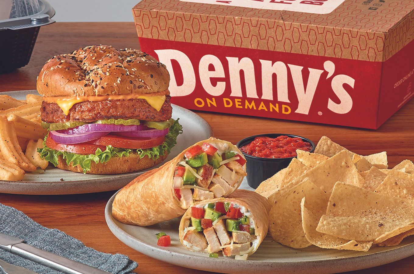 Get Free Delivery with $5+ Online or In-app Denny’s Orders for a Limited Time Get Free Delivery with $5+ Online or In-app Denny’s Orders for a Limited Time