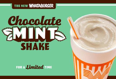 Whataburger Mixes It Up with the New Mint Chocolate Shake