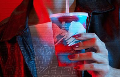 The New Limited Edition Cherry Twilight Freeze has Arrived at Taco Bell