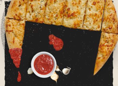 Get 31% Off on 1 Order of Vampire Bread (Cheesy Garlic Bread) Through to Halloween at MOD Pizza