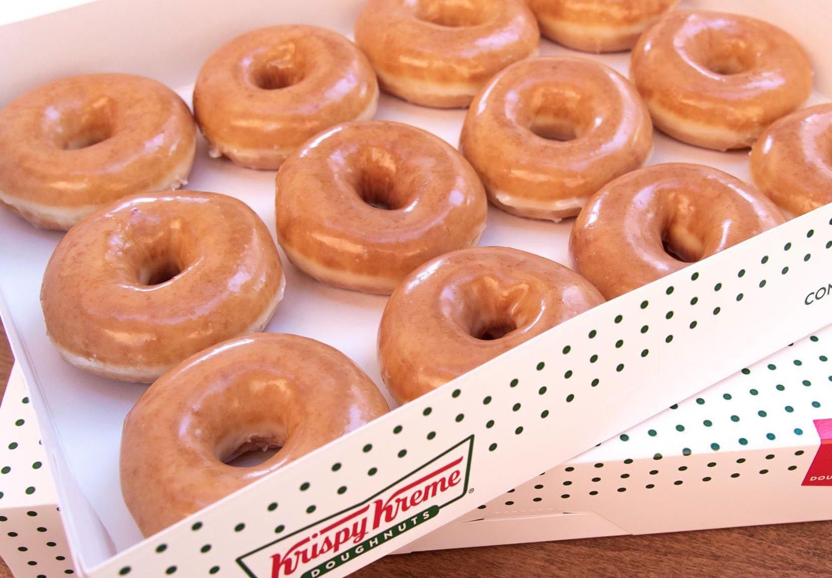 Krispy Kreme Offers Rewards Members a Free Original Glazed Dozen In-shop at Select Locations Through to November 8 