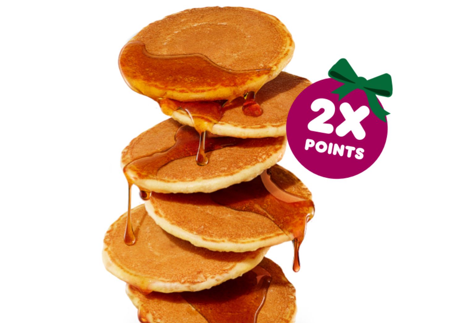 Get Double the Rewards Points on New Pancake Minis at Dunkin’ Donuts Through November Get Double the Rewards Points on New Pancake Minis at Dunkin’ Donuts Through November