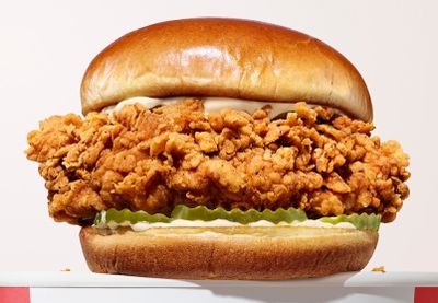 One Day Only: Get a Free Chicken Sandwich with a $15+ KFC Order Through Uber Eats 