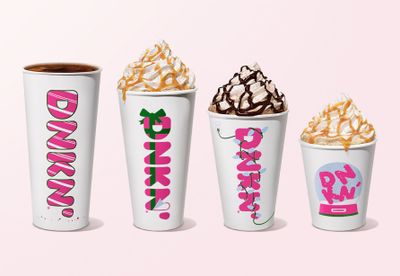 Dunkin’ Donuts Heralds their New Holiday Drink Menu Including the White Mocha Hot Chocolate and Peppermint Mocha Latte 