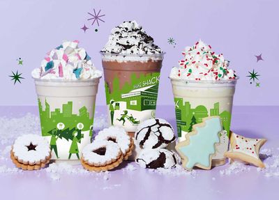 New Holiday Shakes Featuring Holiday Cookies and Vanilla Custard Land at Shake Shack