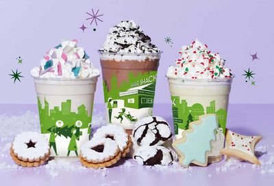 New Holiday Shakes Featuring Holiday Cookies and Vanilla Custard Land at Shake Shack