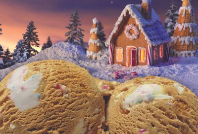 Baskin-Robbins Crafts their New Gingerbread House Ice Cream as December’s Flavor of the Month
