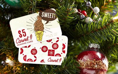 Buy a $25 Gift Card and Get a Free $5 Reward Card from Carvel