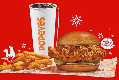 Receive a $0 Delivery Fee on $20+ In-app or Online Popeyes Orders Made through Grubhub